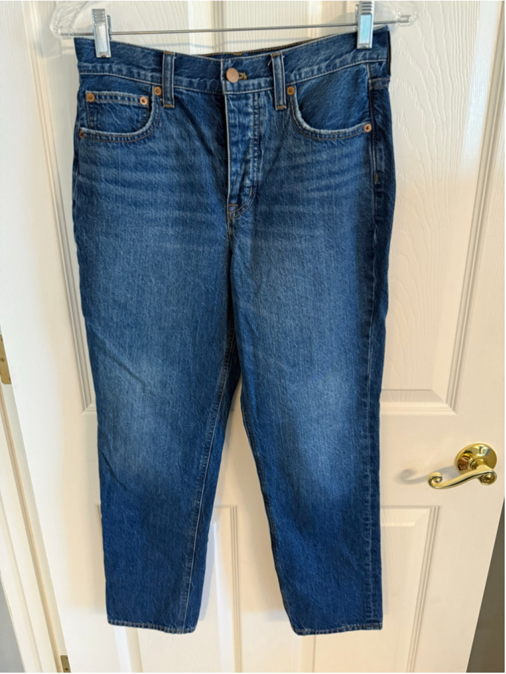 J.Crew Premium Edition High-Rise Straight Jeans Size 26 EUC